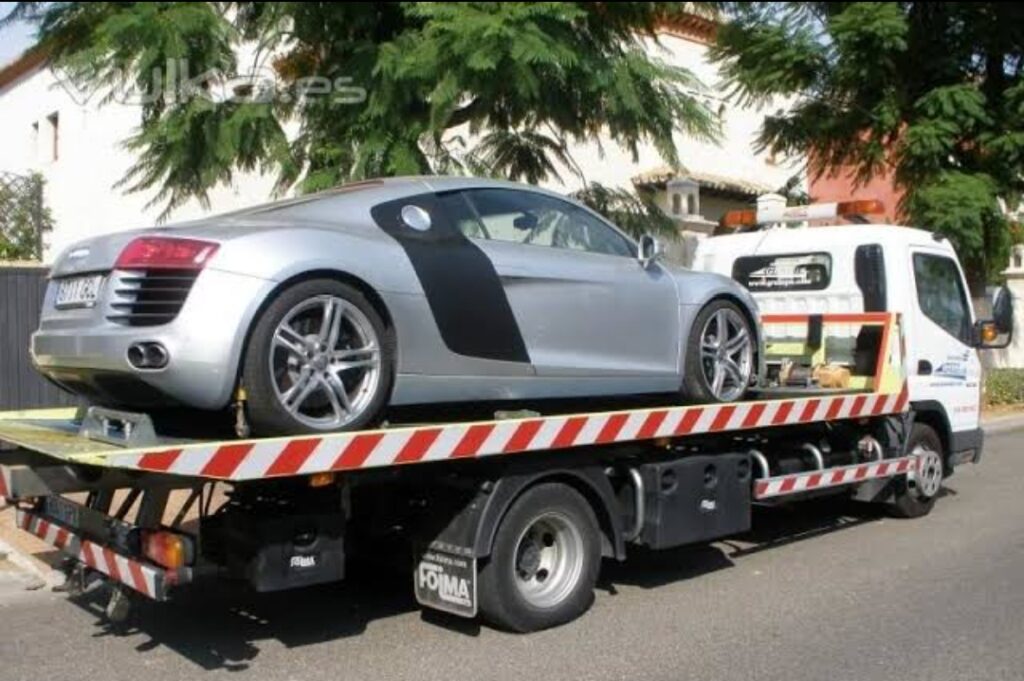flatbed towing